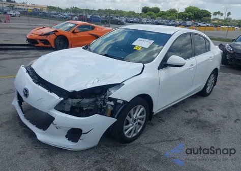 2012 Mazda Mazda3 I Touring from USA, damaged, VIN JM1BL1V75C1555133